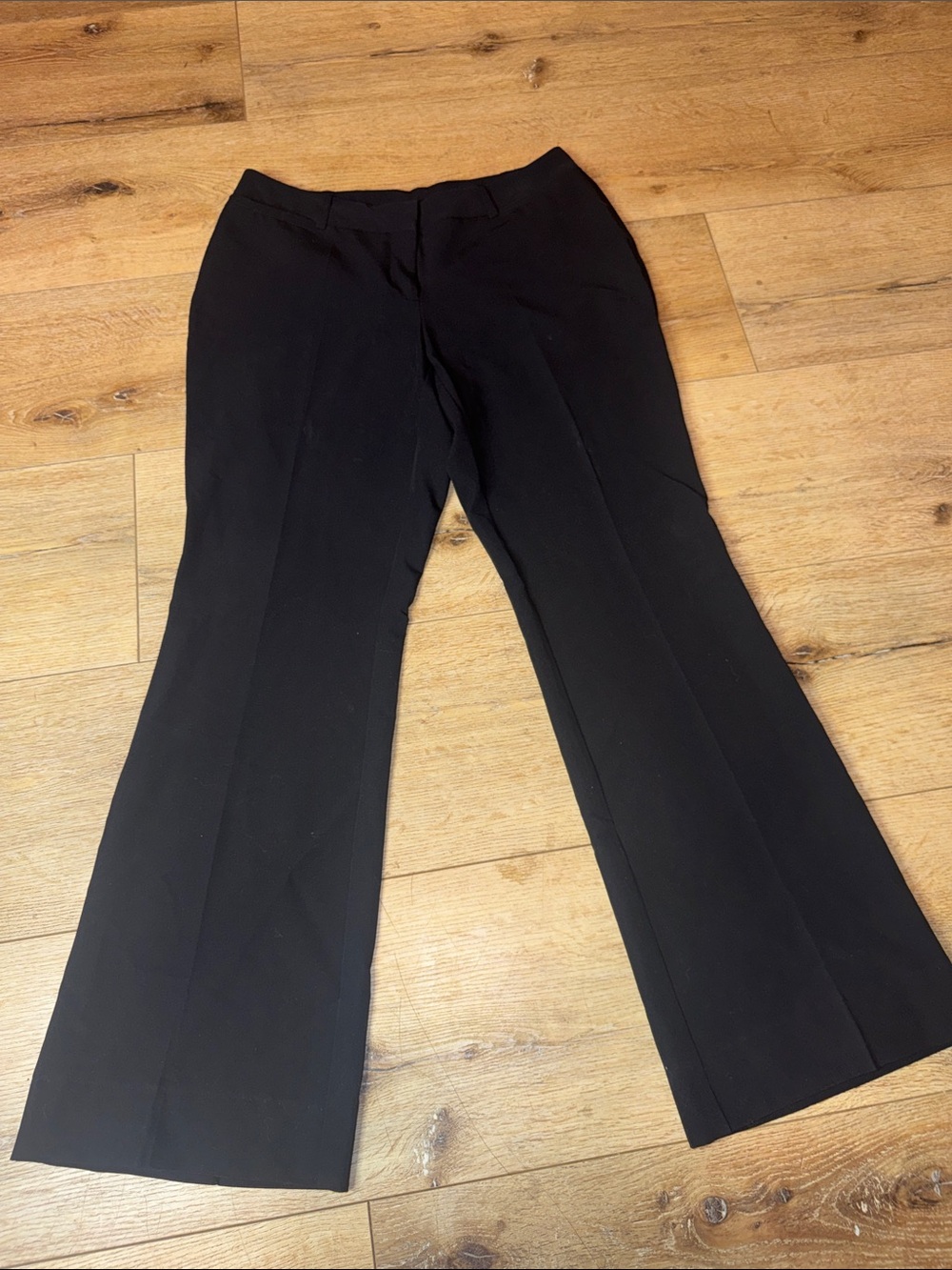 Worthington Black Boot-Cut Dress Pants Curvy fit